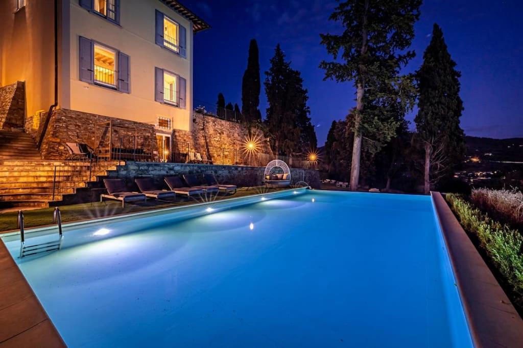Luxury Villa Tolomei Gucci With Spa San Jacopo al Girone Eksteriør bilde