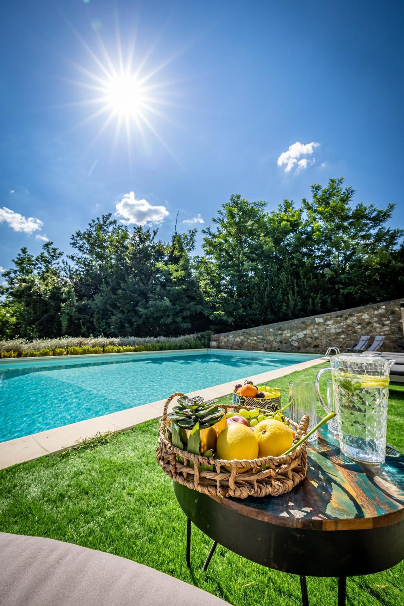 Luxury Villa Tolomei Gucci With Spa San Jacopo al Girone Eksteriør bilde