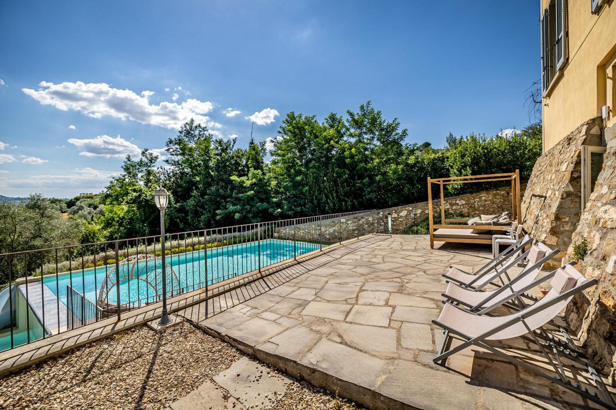 Luxury Villa Tolomei Gucci With Spa San Jacopo al Girone Eksteriør bilde