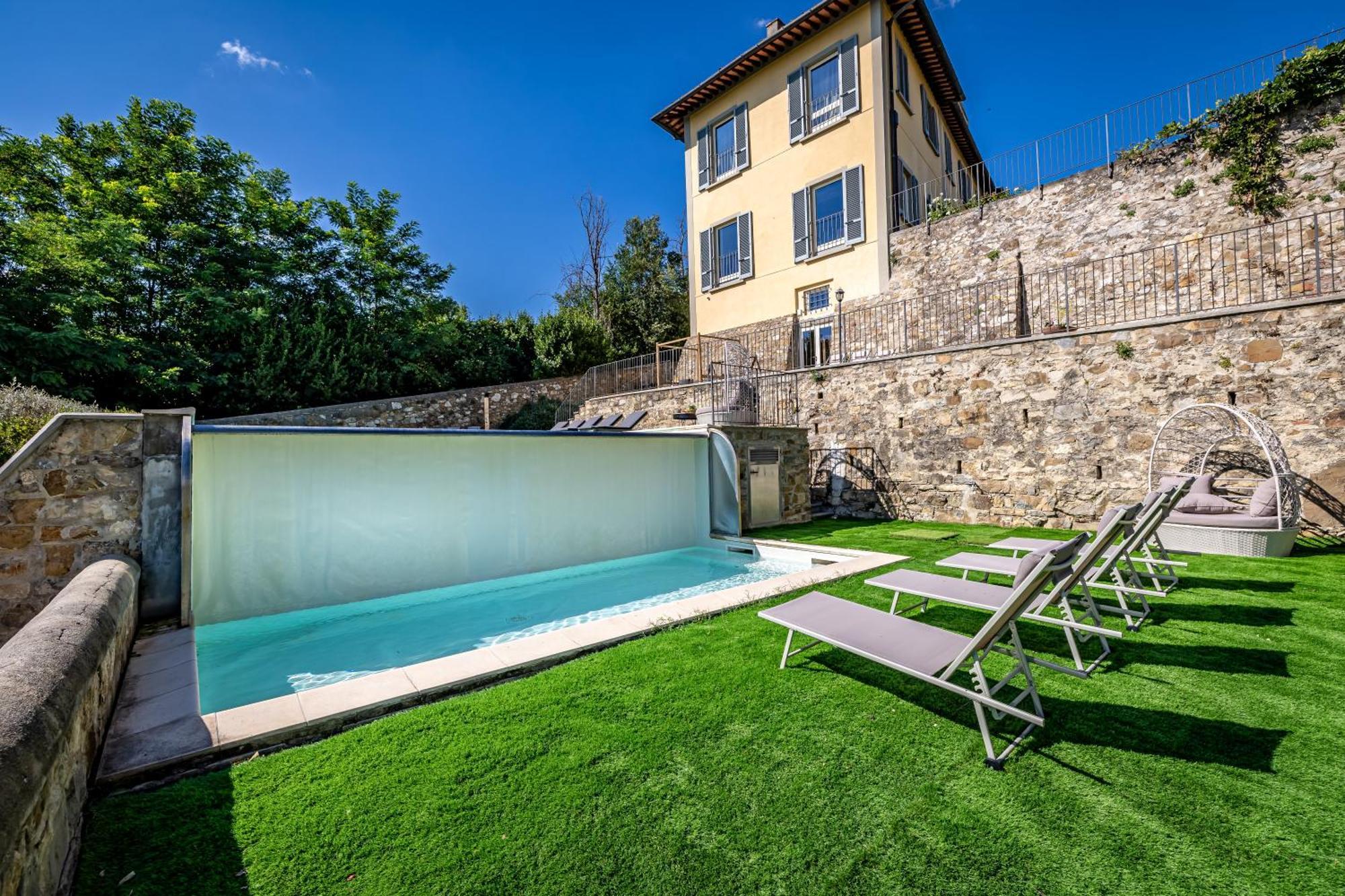 Luxury Villa Tolomei Gucci With Spa San Jacopo al Girone Eksteriør bilde