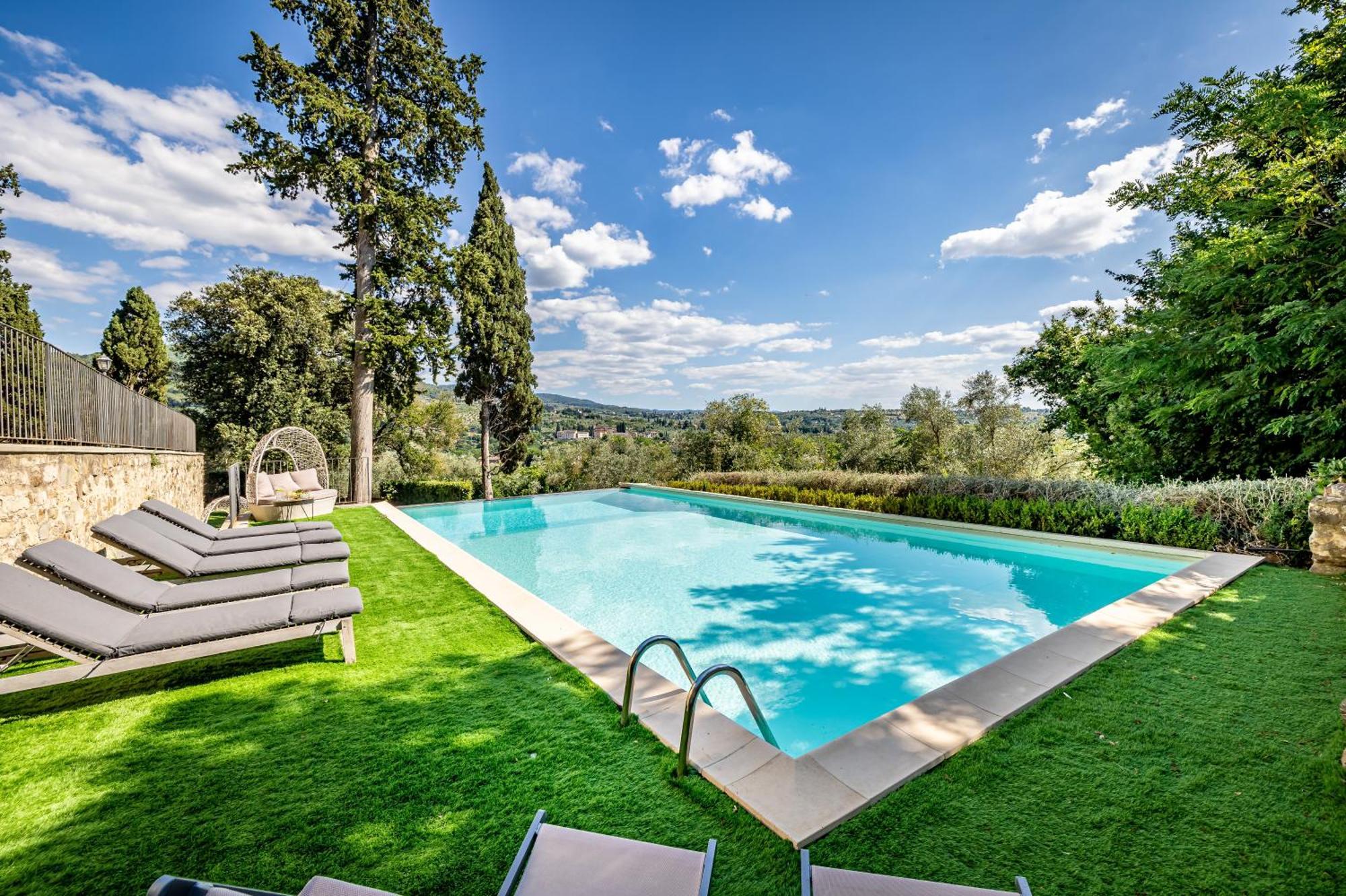 Luxury Villa Tolomei Gucci With Spa San Jacopo al Girone Eksteriør bilde